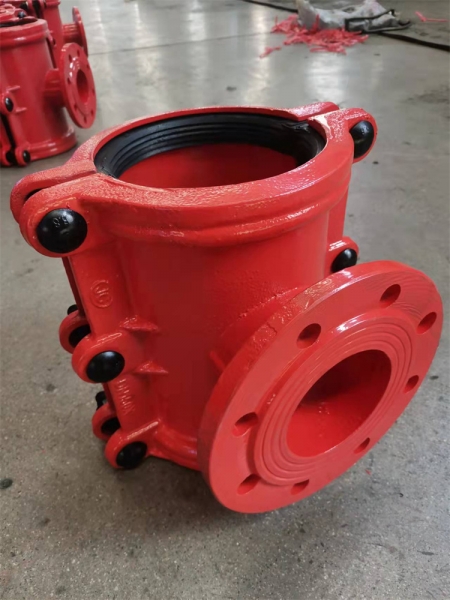 馬鞍式法蘭兩合三通