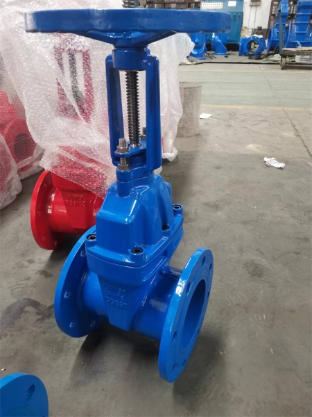 雙法蘭軟密封閥門(mén)